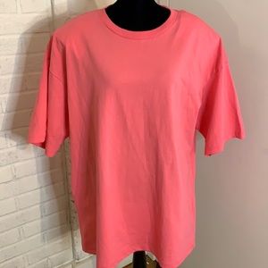PAPER MOON SEOUL Padded Shoulders Unisex Short-Sleeve Tee